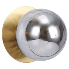 Lassie Molten Ripple Glass Warm White LED Outdoor Wall Light